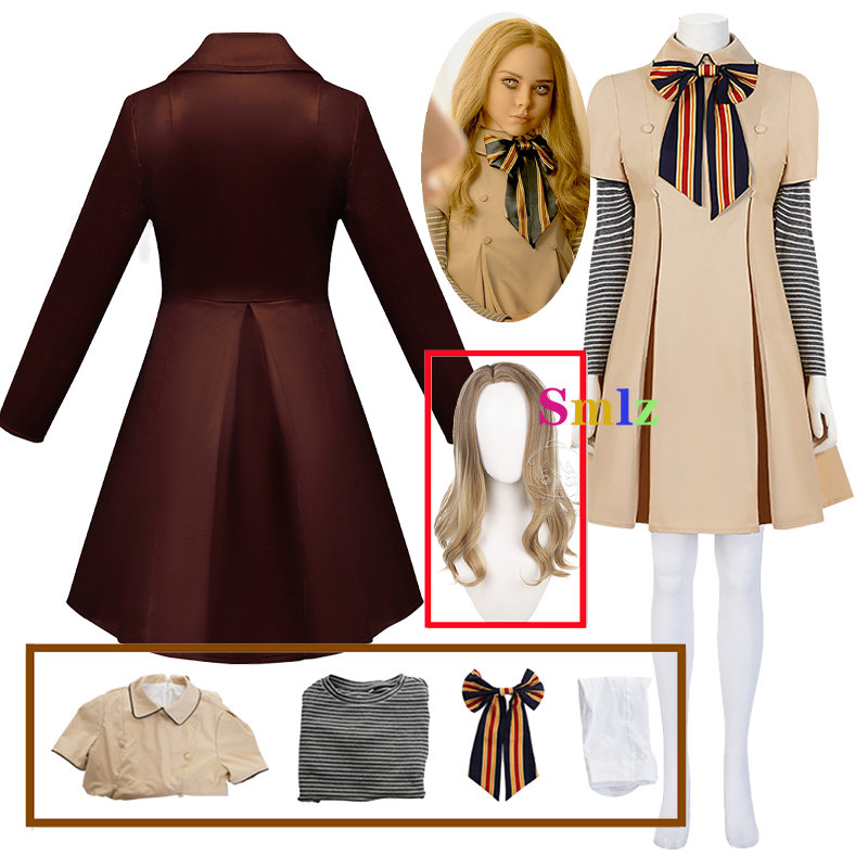 Anime Cosplay Ai - M3GAN Cosplay Brown Jackets Anime Cosplay