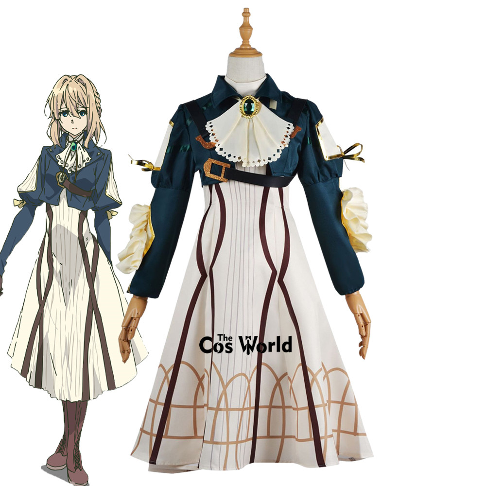 Violet Evergarden Dress - Violet Evergarden Dress Uniform Outfits Anime