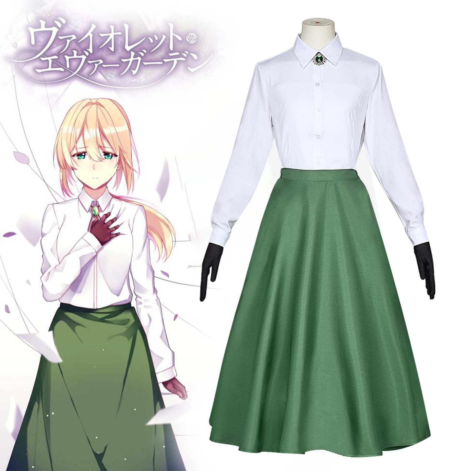 Violet Evergarden Dress - Violet Evergarden Cosplay Costume Violet Evergarden