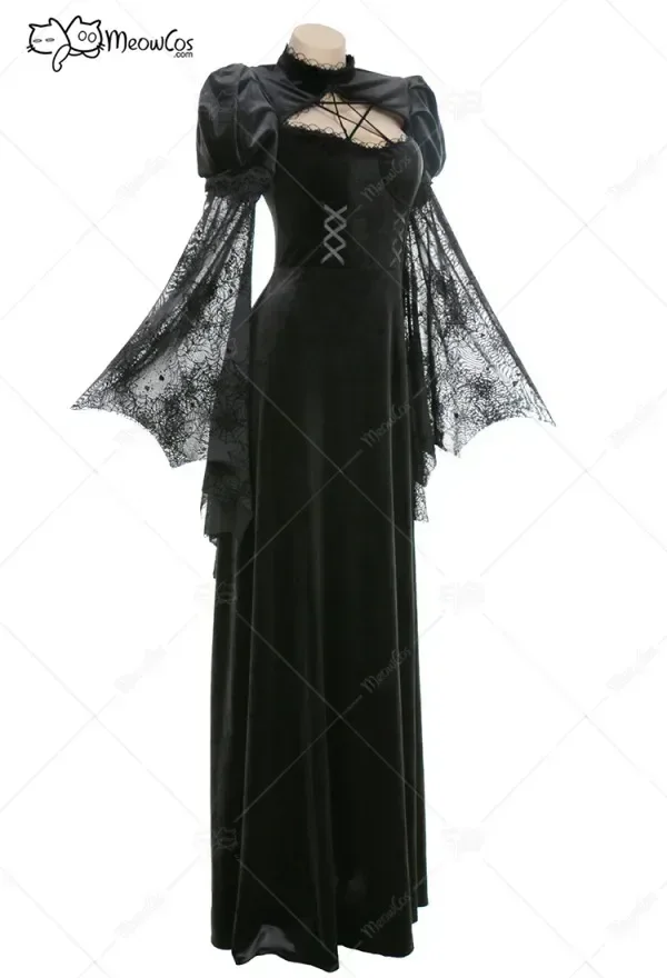 Anime Cosplay Com - Meowcos Women Evil Witch Gothic Spider