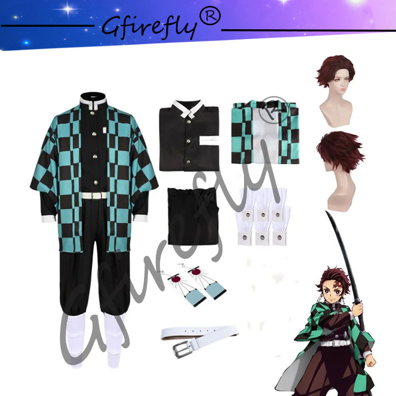 Kamado Tanjirou Cosplay Costum - огляд і ціна Anime Cosplay Sword