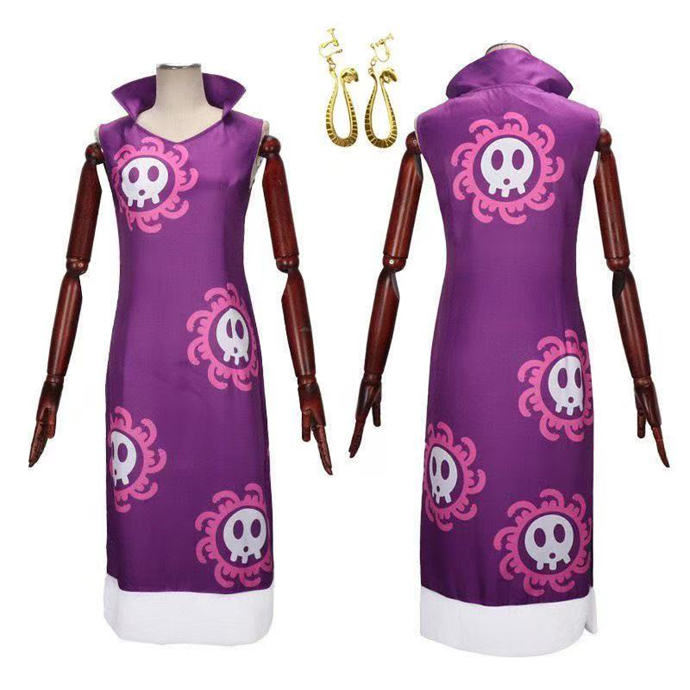 Anime Boa Hancock Cosplay Cost - огляд і ціна Violet Evergarden Dress