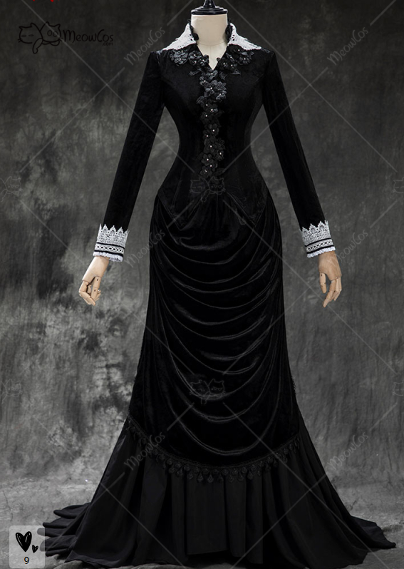 MEOWCOS Women's Gothic Black V - огляд і ціна Anime Cosplay Com