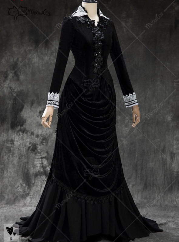 MEOWCOS Women's Gothic Black V - огляд і ціна Anime Cosplay Com