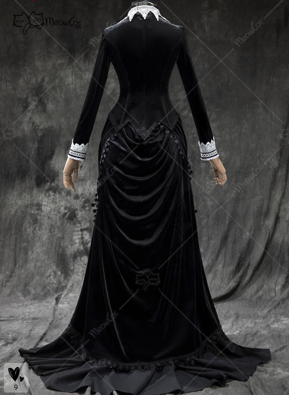 MEOWCOS Women's Gothic Black V - огляд і ціна Anime Cosplay Com