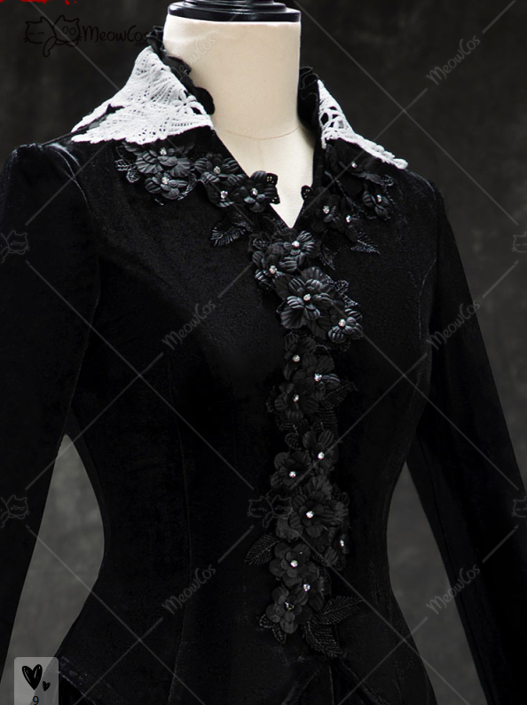 MEOWCOS Women's Gothic Black V - огляд і ціна Anime Cosplay Com