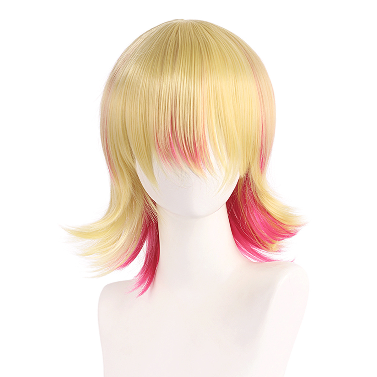 Synthetic Cosplay Wig Short Bl - огляд і ціна Anime Cosplay Duo