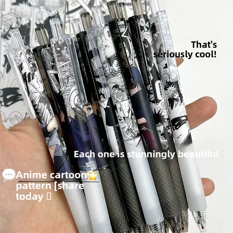 Anime Naruto Gel Pen Cute Cart - огляд і ціна Anime Cosplay Ai