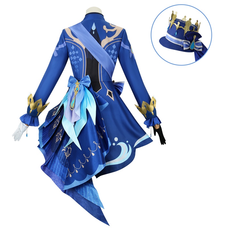 Furina Cosplay Costume Wig Hai - огляд і ціна Violet Evergarden Dress