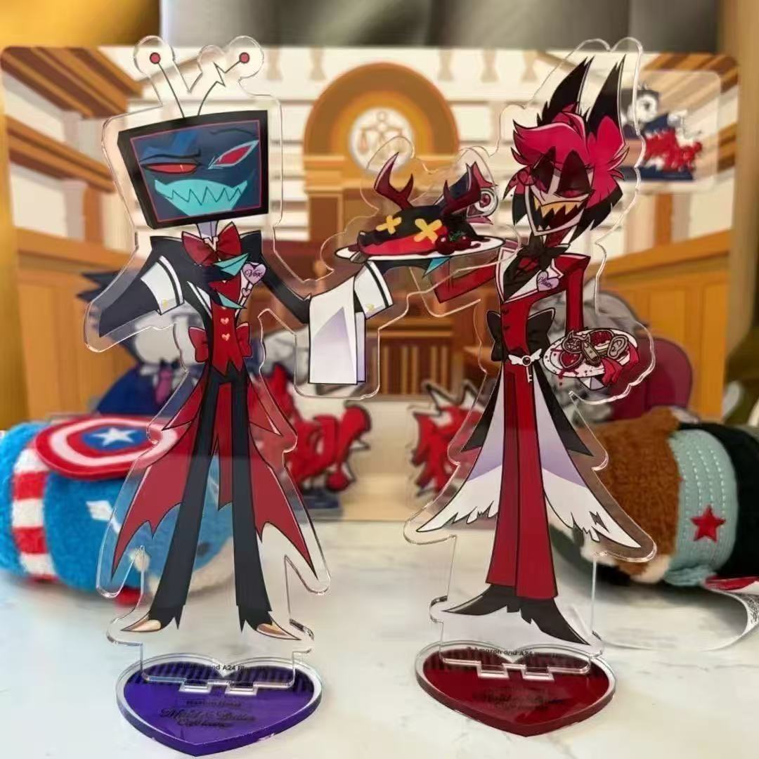 2pcs Hazbin Anime Peripherals  - огляд і ціна Anime Cosplay Rental