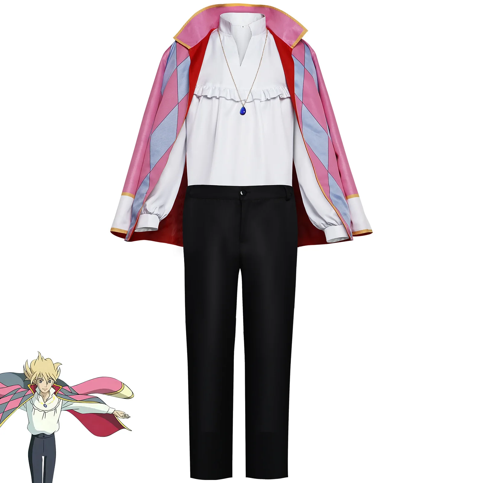 Howl Cosplay Costume Anime Ful - огляд і ціна Anime Cosplay Plus Size
