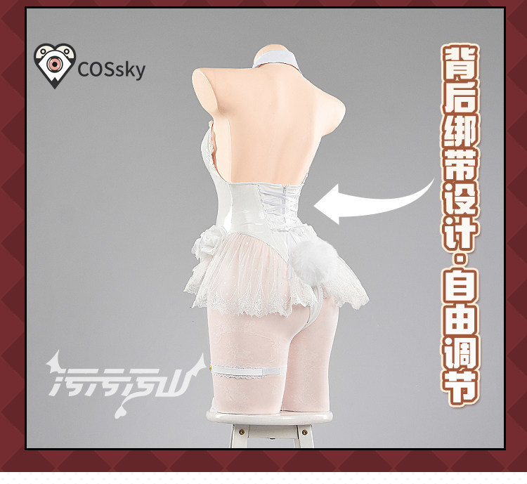 Yurizono Seia Cosplay Costume  - огляд і ціна Anime Cosplay Bunny