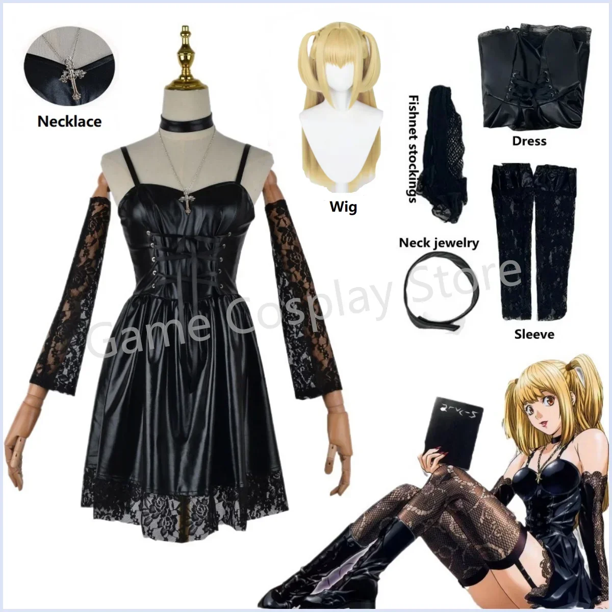 Misa Amane Cosplay Costume Dea - огляд і ціна Violet Evergarden Dress