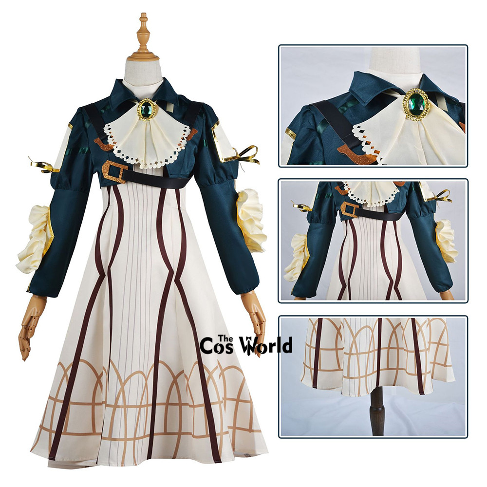 Violet Evergarden Dress Unifor - огляд і ціна Violet Evergarden Dress