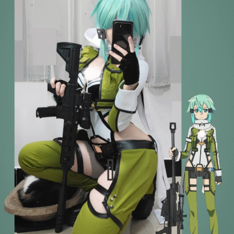 SAO Sword Art Online GGO Sinon - огляд і ціна Anime Cosplay Sword