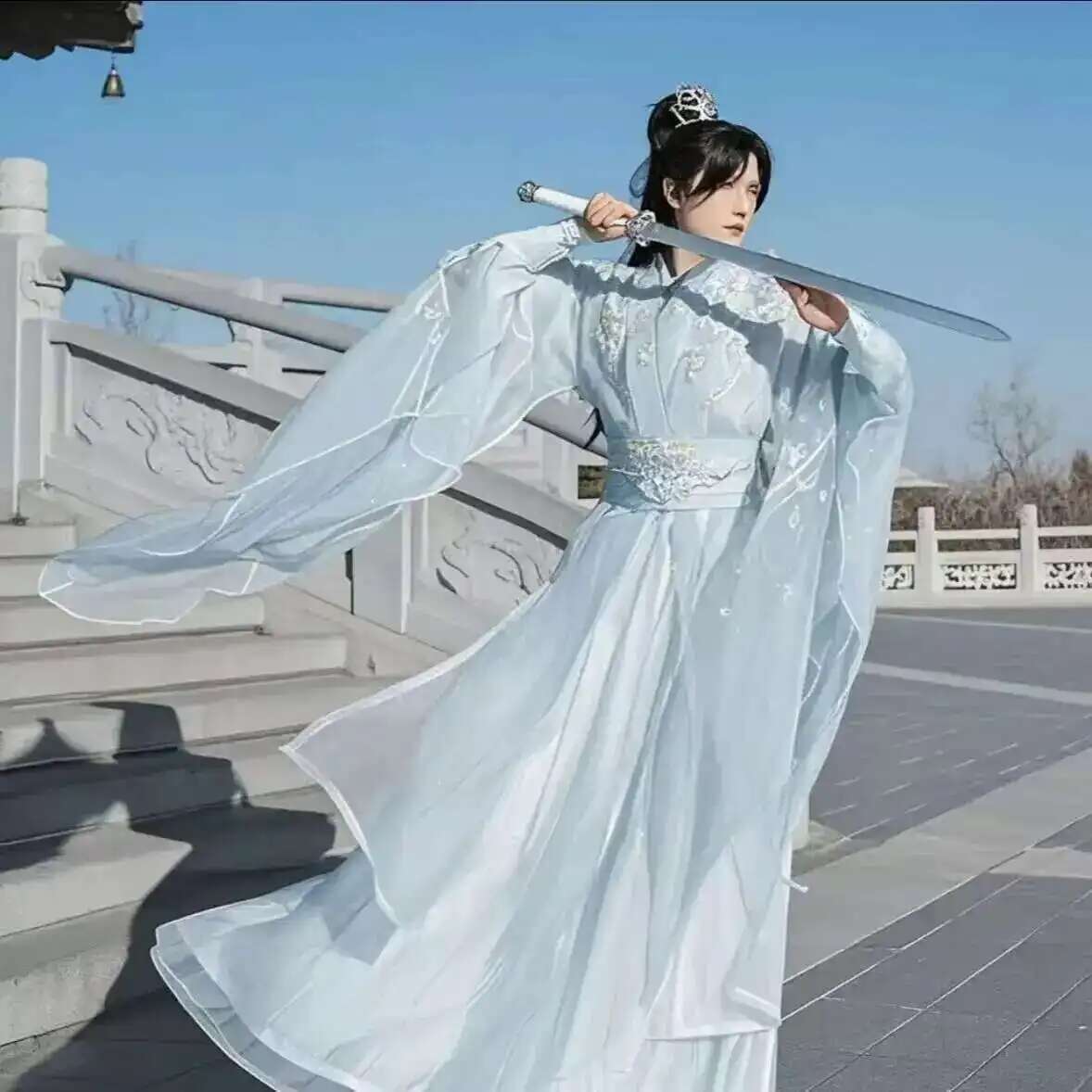 Large Size 3XL Hanfu Men Chine - огляд і ціна Anime Cosplay In Chinese